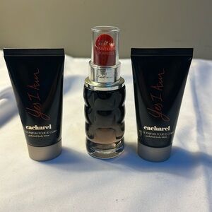 Cacharel women’s yes I Am
EAU de perfume & body lotion